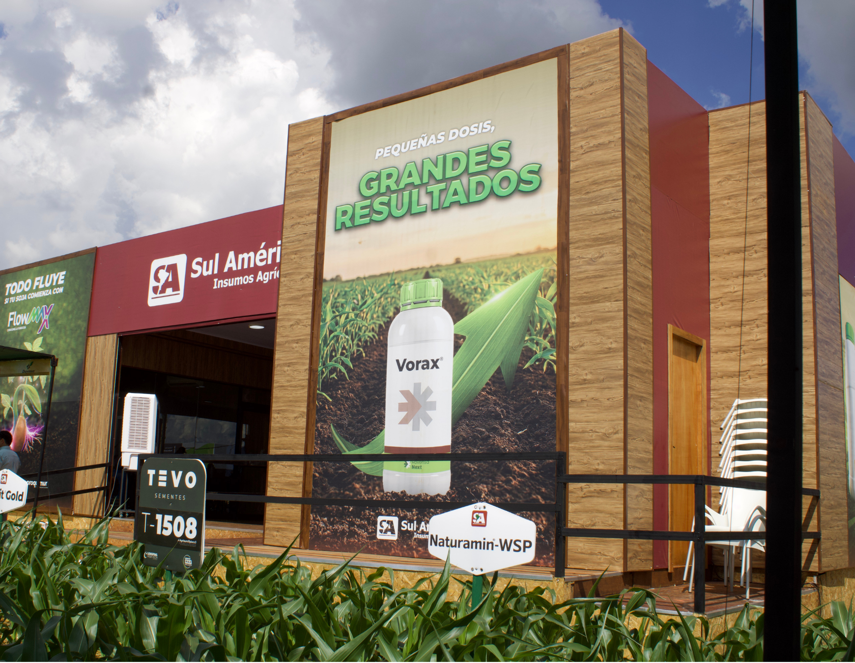 Stand de Sul América Insumos Agrícolas